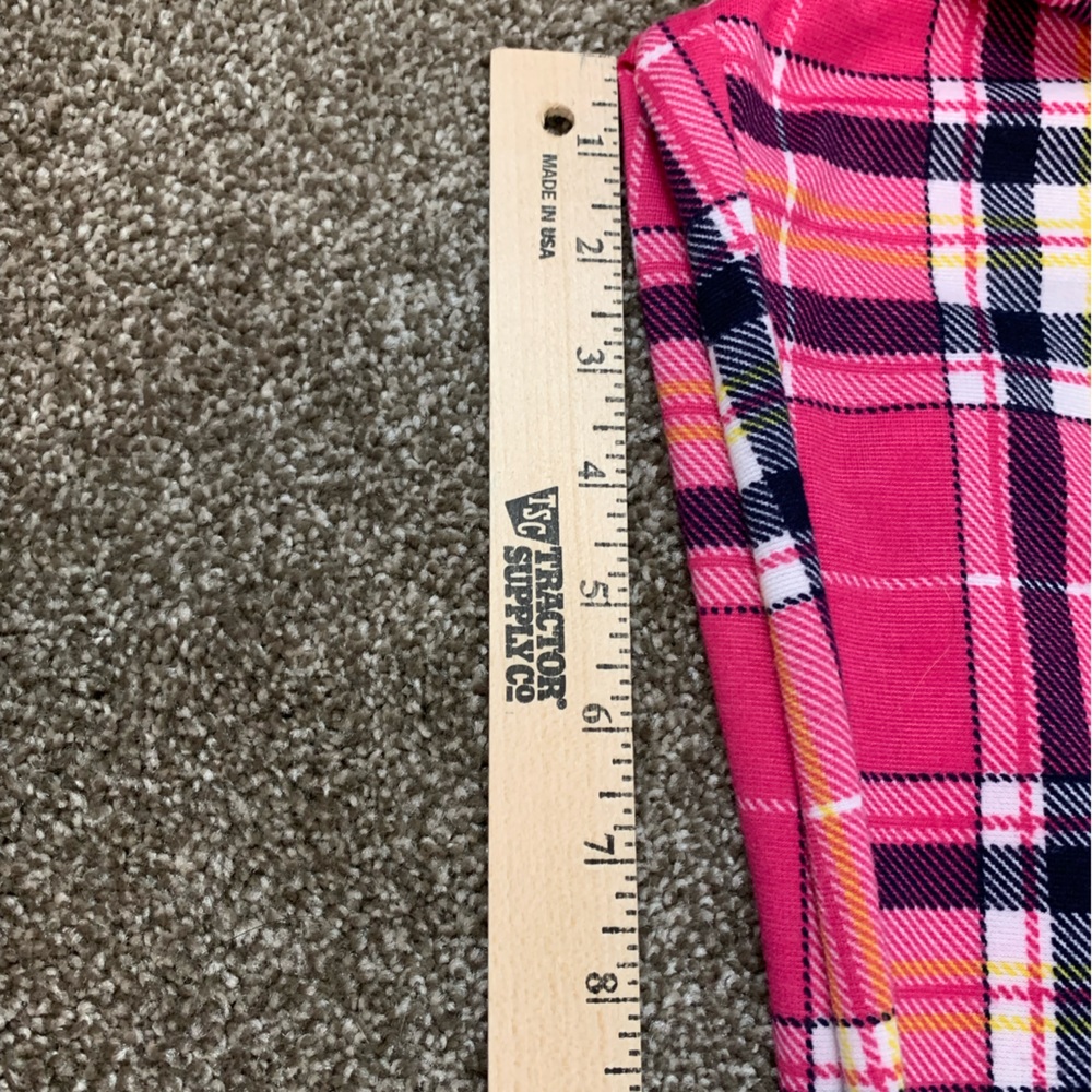 Jolie & Joy Plaid Lounge Pants NWT Size XL Pink Black White Polyester… - Picture 8 of 13